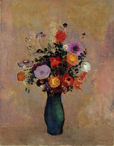 Odilon Redon, Flowers of the Fields, ca. 1905–1908