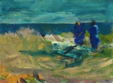 Oluf Host, Udsigt sobre Havet, 1942