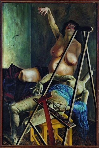 Otto Dix Stilleben Im Atelier - Nature Morte Dans L Atelier - 1924