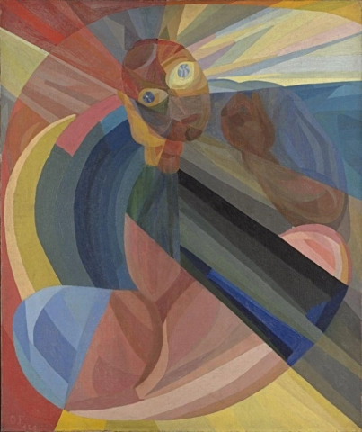 Otto Freundlich, La mère - 1921