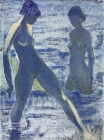 Otto Mueller. Bathers