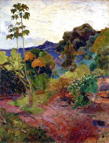 Martinique-landschap 1887