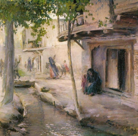 Pavel Benkov An Old Tashkent - The Past - 1930