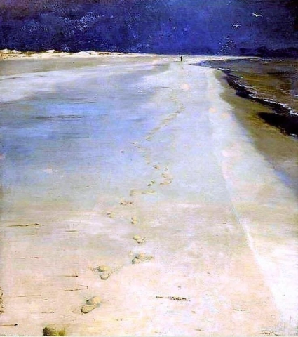 Peder Severin Kroyer On The South Beach Of Skagen