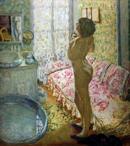 Pierre Bonnard Nude Against The Light - 1908