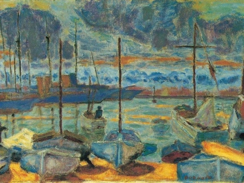 Pierre Bonnard, The Port of Cannes, 1927