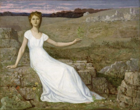 Pierre Puvis De Chavannes Hope 1872