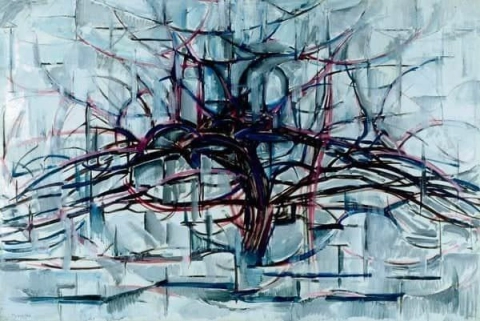 Piet Mondrian Arbre Horizontal