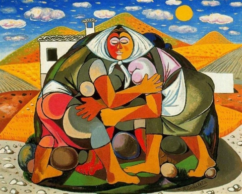 Rafael Zabaleta Peasants 1952