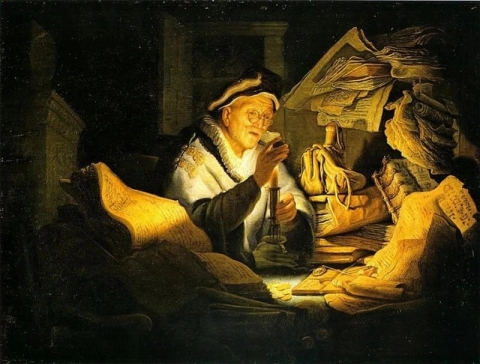 Rembrandt, pengeveksleren