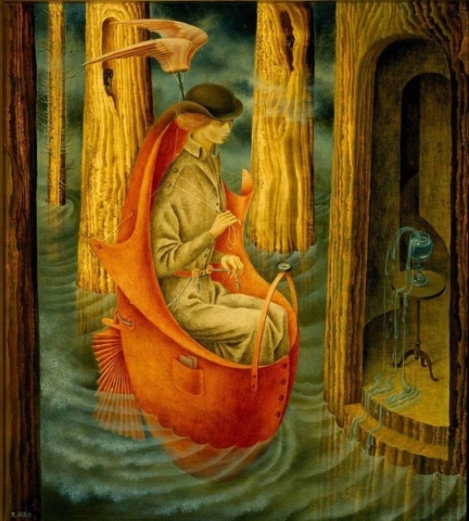 Remedios Varo Exploracion De Las Fuentes Del Rio Orinoco - Het verkennen van de bronnen van de rivier de Orinoco 1959