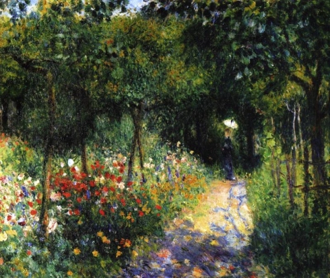 Woman in the garden