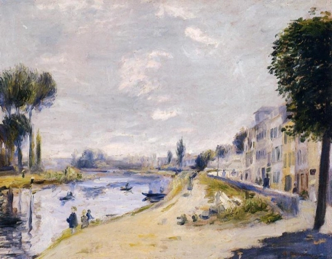 The banks of the Seine