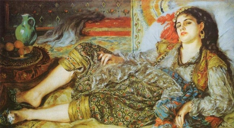 Odalisque - An Algerian woman