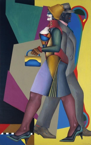 Richard Lindner Maan boven Alabama 1963