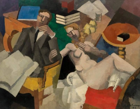 Roger De La Fresnaye gifte sig 1913