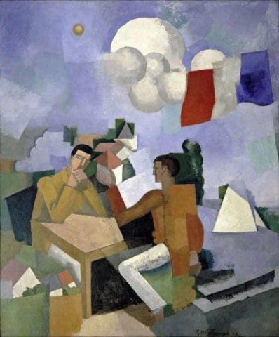 Roger De La Fresnaye The Conquest of the Air 1913