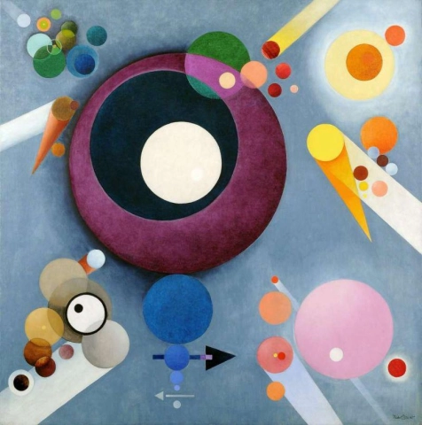 Rudolf Bauer Spirituelle Genüsse – 1938