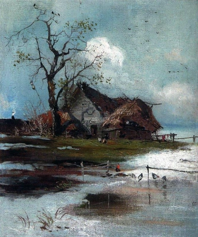 Savrasov Alexey Kondratievich Spring 1880-1890