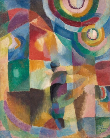 Sonia Delaunay Electric Prisms 1913