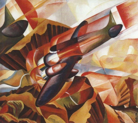 Stefano Vigolo Simultaneita Poema Africano Di Marinetti - 1938