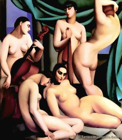 Tamara De Lempicka Rythm Le Rhythm