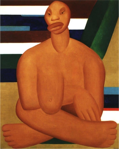 Tarsila Do Amaral A Negra - 1923