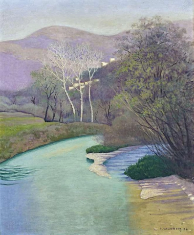 The Wolf Near Villeneuve-loubet 1924