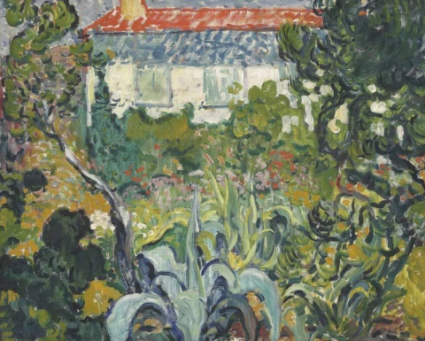 The Garden of the House with the Red Roof