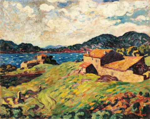 Landschaft des Südens Die Bucht von Agay Ca. 1905