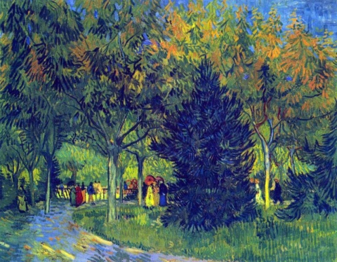 Allée dans le parc