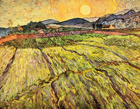 Paesaggio con campi arati