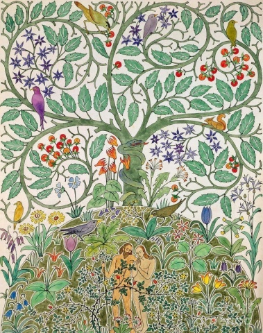 Voysey The Garden Of Eden 1923