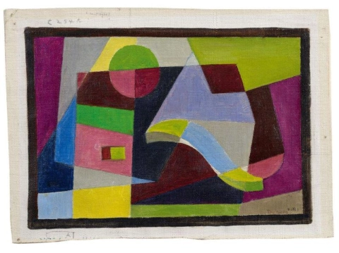 Werner Drewes Contradição - Abstrakte Komposition - Contradição - Composição Abstrata 1941