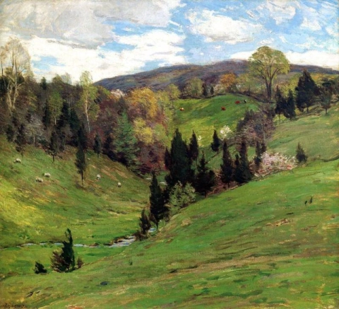 Willard Leroy Metcalf Lentävät varjot