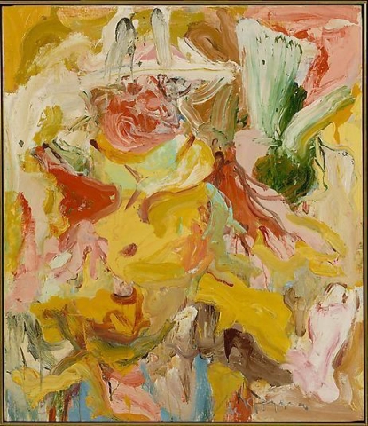 Willem De Kooning, El guardia con sombrero de papel 1972