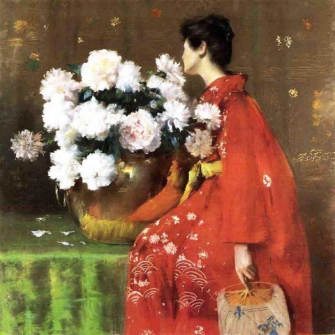 William Merritt Chase Peonies 1897