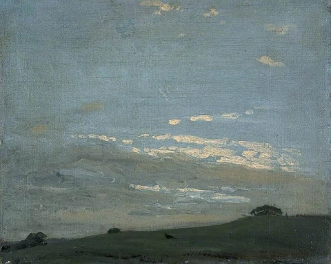 William Nicholson, De zilveren zonsondergang 1909-1910