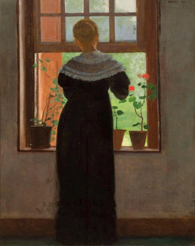 Winslow Homer, et åpent vindu 1872