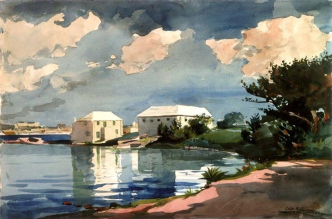 Hervidor de sal Winslow Homer Bermudas 1899