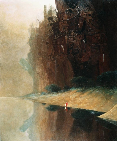 Zdzislaw Beksinski Ohne Titel 1971